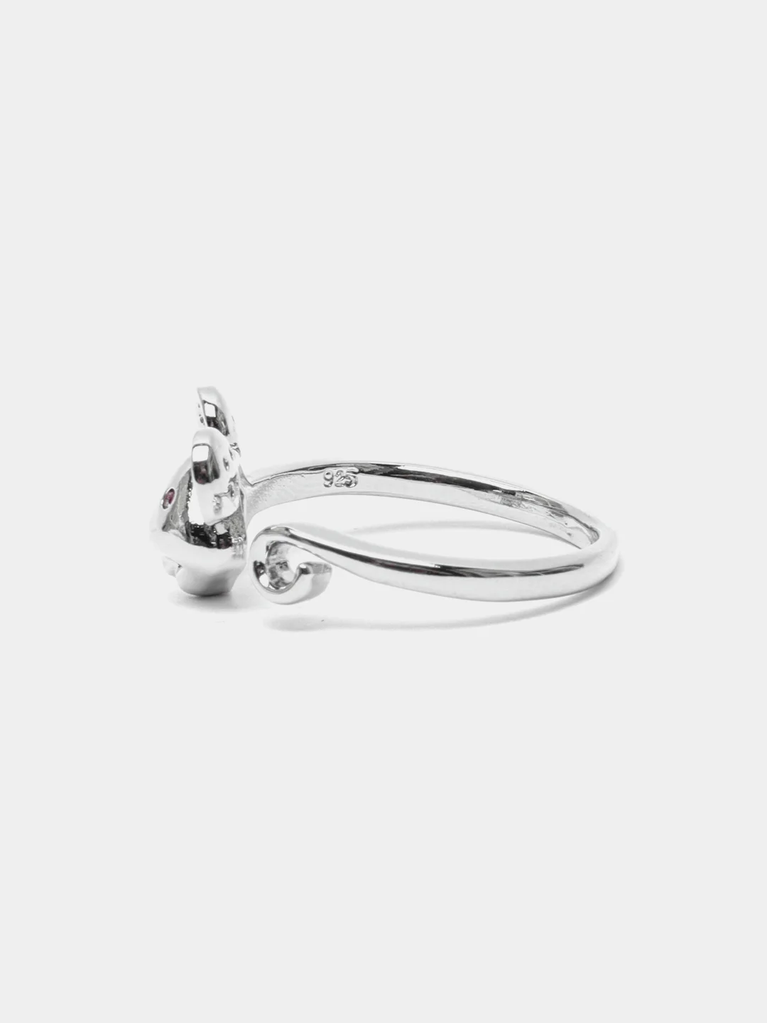 Серебряный серебряные кольца, "Заяц","Микки маус","Собачка"