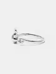 Серебряный серебряные кольца, "Заяц","Микки маус","Собачка"