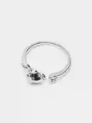 Серебряный серебряные кольца, "Заяц","Микки маус","Собачка"