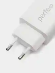 Сетевое зарядное устройство с разъемом USB Perfeo, QC 3.0, белый, I4615