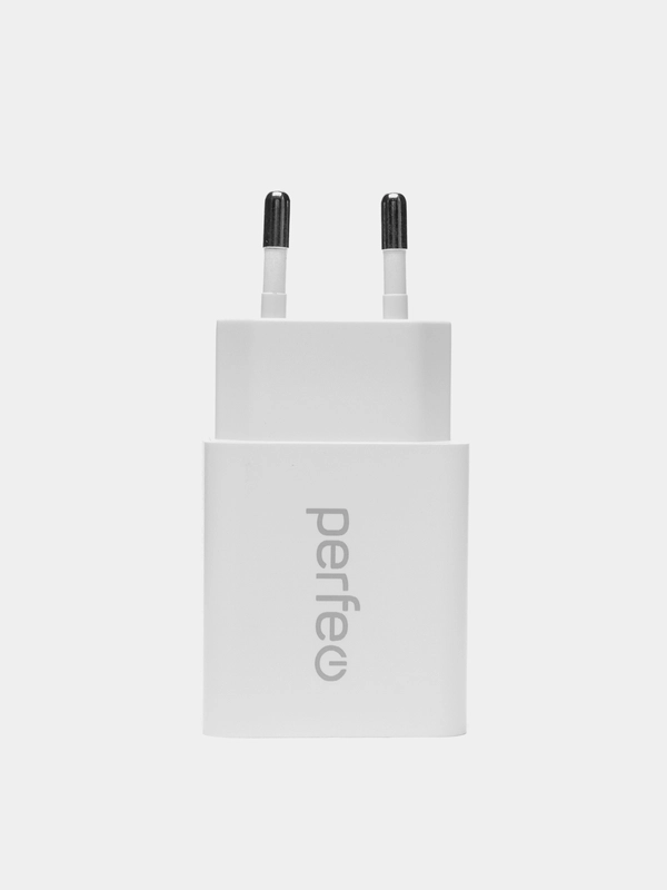 Сетевое зарядное устройство с разъемом USB Perfeo, QC 3.0, белый, I4615