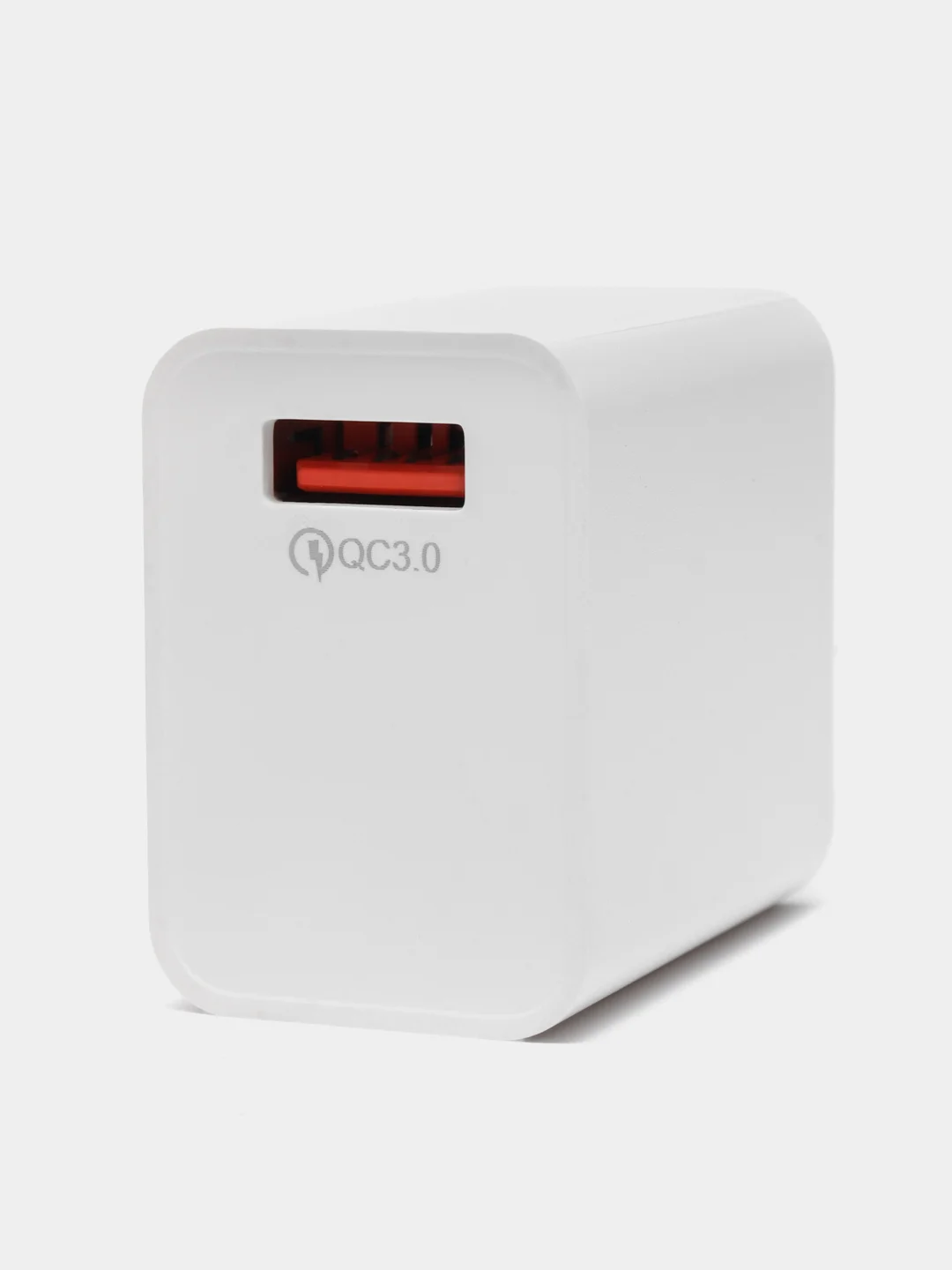 Сетевое зарядное устройство с разъемом USB Perfeo, QC 3.0, белый, I4615