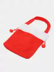 Красный новогодний мешочек / новогодняя сумка для подарков, новогодняя упаковка