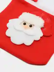 Красный новогодний мешочек / новогодняя сумка для подарков, новогодняя упаковка