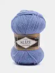Синий пряжа Alize Lanagold, 240 м