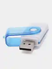Синий картридер Perfeo Card Reader, SD/MMC+Micro SD+MS+M2