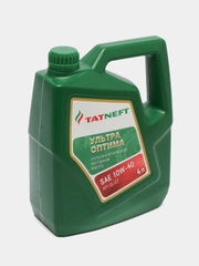 Моторное масло Татнефть Ультра Оптима SAE 10W-40. Полусинтетическое. 4 л