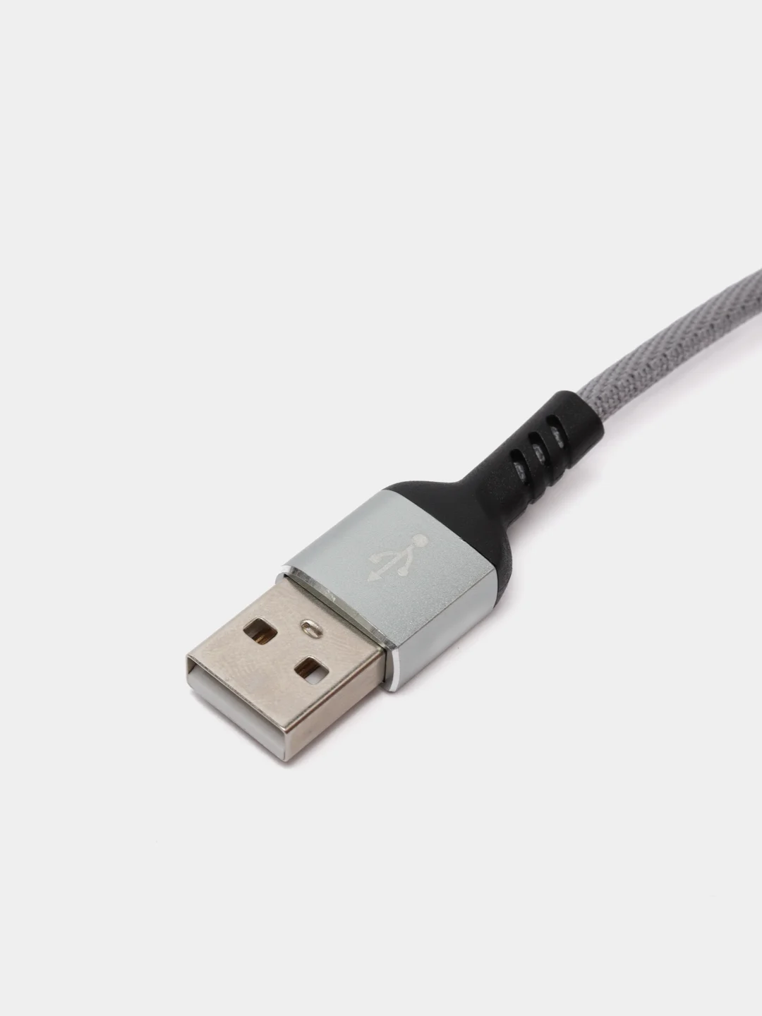 Perfeo кабель USB2.0 A вилка - Micro USB вилка, серый, длина 1 м, бокс U4806