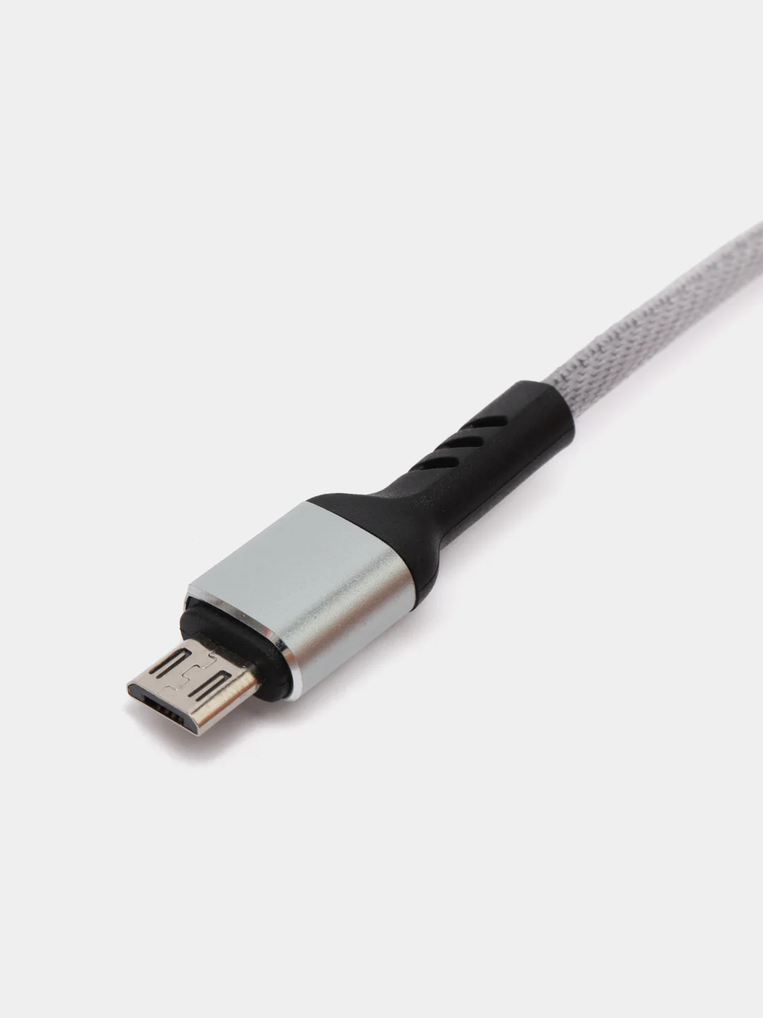 Perfeo кабель USB2.0 A вилка - Micro USB вилка, серый, длина 1 м, бокс U4806