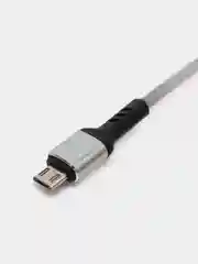 Perfeo кабель USB2.0 A вилка - Micro USB вилка, серый, длина 1 м, бокс U4806