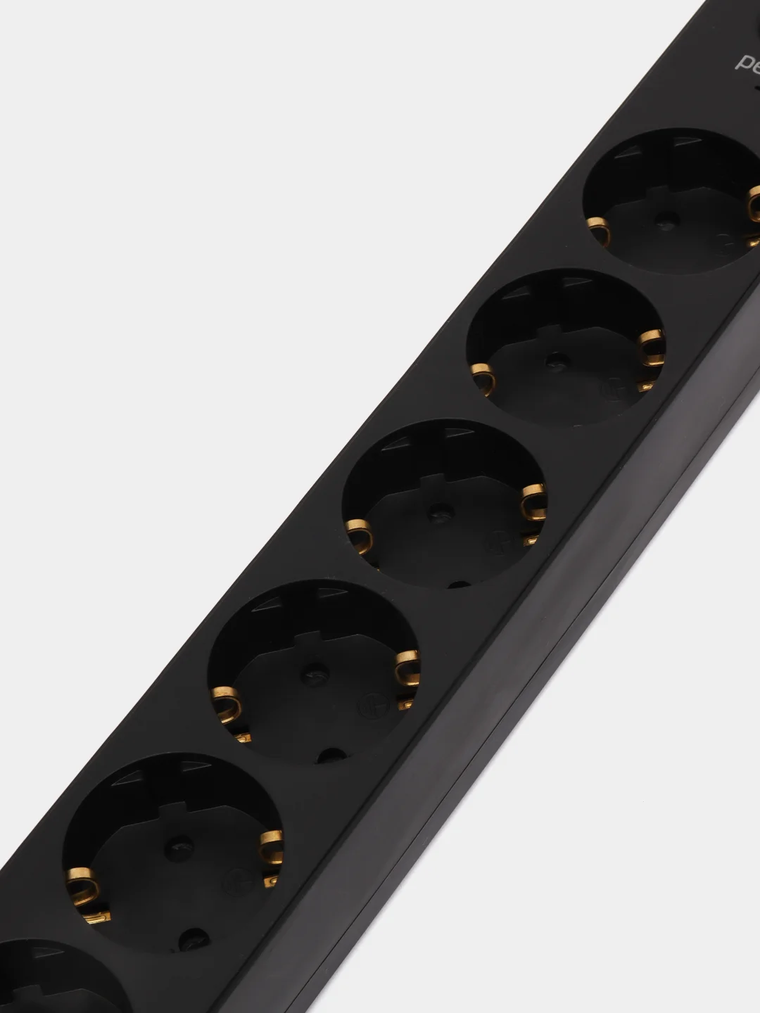 Черный perfeo сетевой фильтр "POWER STREAM", 2500W, 3 м, 3/4/5/6 розеток, цвет белый/чёрный