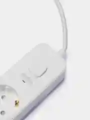 Белый perfeo сетевой фильтр "POWER STREAM", 2500W, 5 м, 3/4/5/6 розеток, цвет белый/чёрный