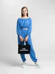 Черный женская сумка-тоут
