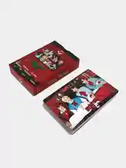 Красный карточки K-POP Stray Kids, 55 штук