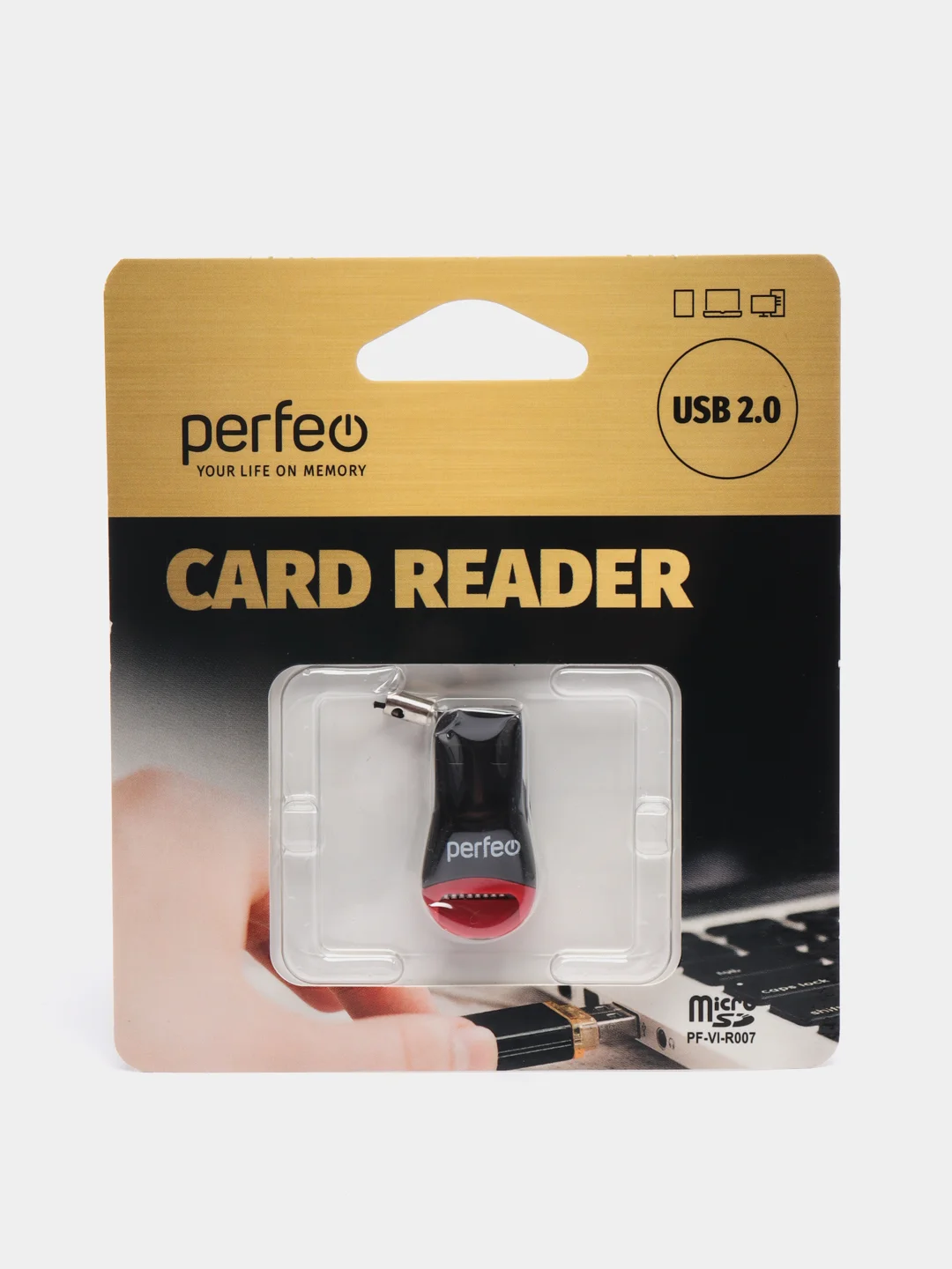 Perfeo Card Reader Micro SD, PF-VI-R007
