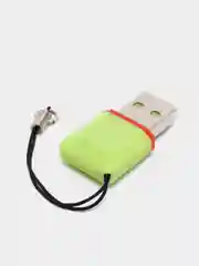 Perfeo Card Reader Micro SD, PF-VI-R008 Green