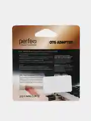 Черный адаптер USB OTG Perfeo, PF-VI-O003