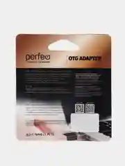 Золотой адаптер USB на micro USB OTG Perfeo, 3.0