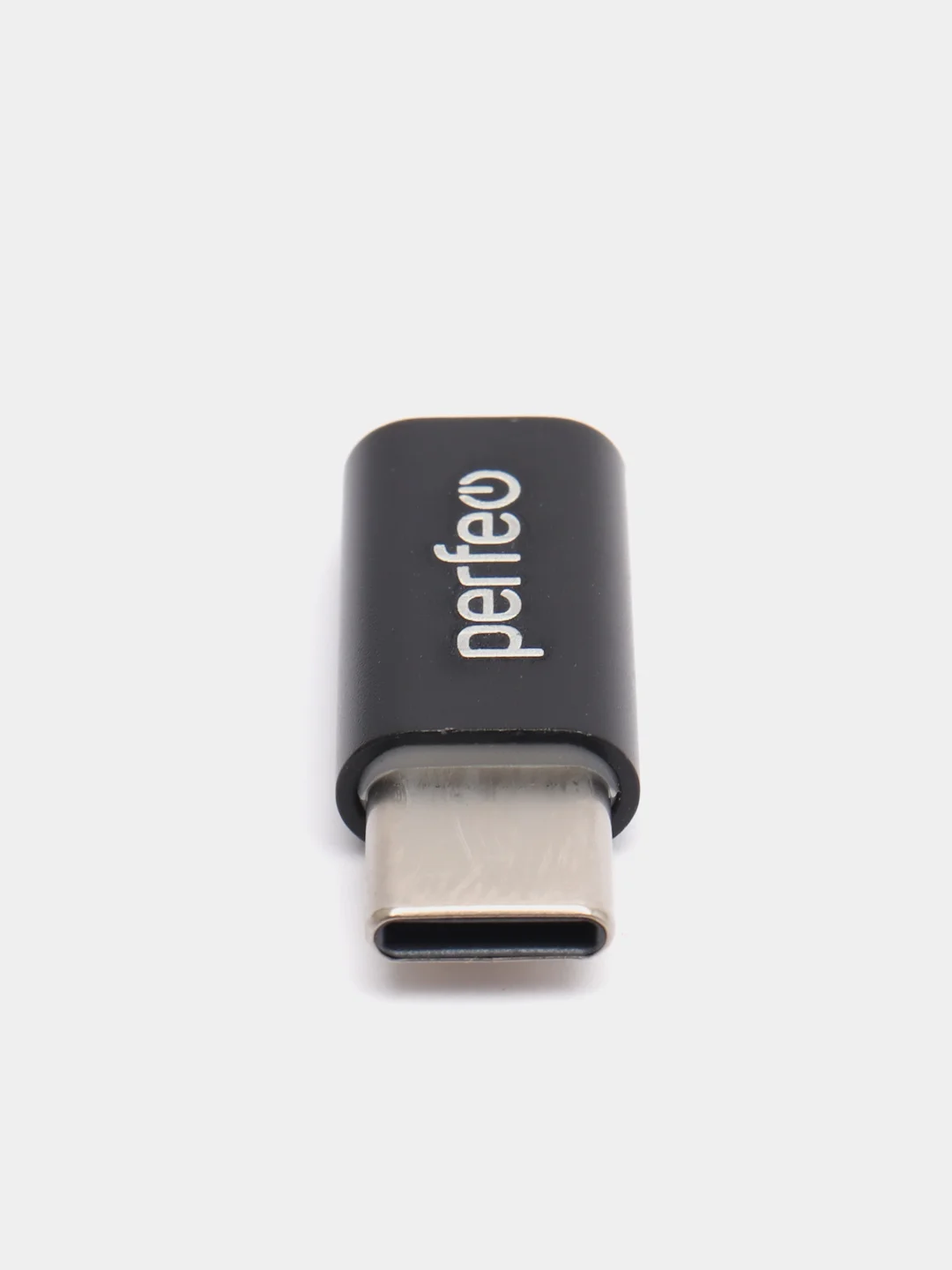 Адаптер Perfeo micro USB на Type-C c OTG, чёрный, PF-VI-O005