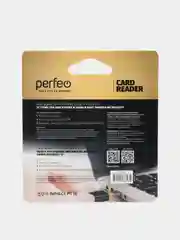 Черный картридер Card Reader Micro SD Perfeo, PF-VI-R023