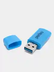 Синий картридер Card Reader Micro SD Perfeo, PF-VI-R023