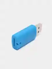 Синий картридер Card Reader Micro SD Perfeo, PF-VI-R023