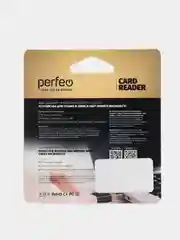Синий картридер Card Reader Micro SD Perfeo, PF-VI-R023