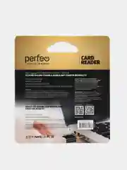 Фиолетовый perfeo Card Reader Micro SD, PF-VI-R024