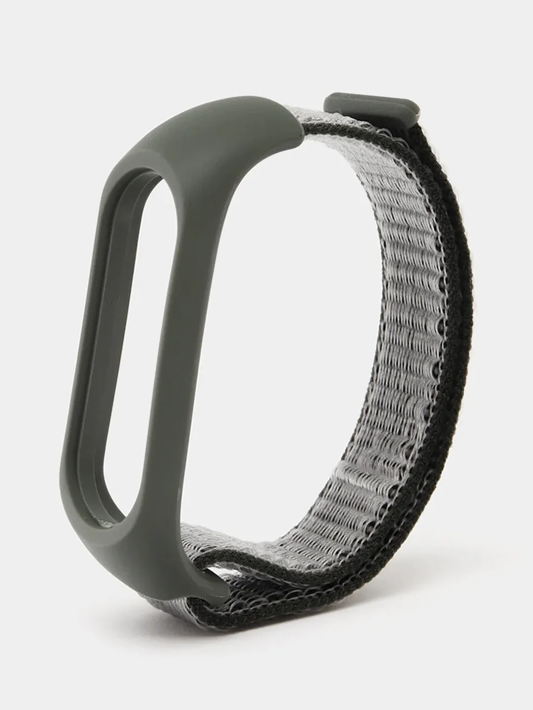 Лесной зеленый ремешок нейлоновый для Xiaomi mi band 4/5/6/7, на липучке, Сяоми ми банд