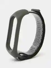 Лесной зеленый ремешок нейлоновый для Xiaomi mi band 4/5/6/7, на липучке, Сяоми ми банд