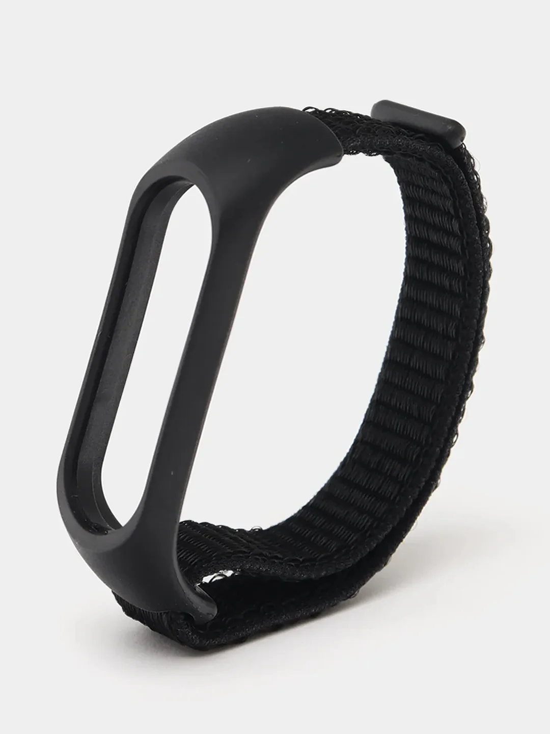 Прозрачный ремешок нейлоновый для Xiaomi mi band 4/5/6/7, на липучке, Сяоми ми банд