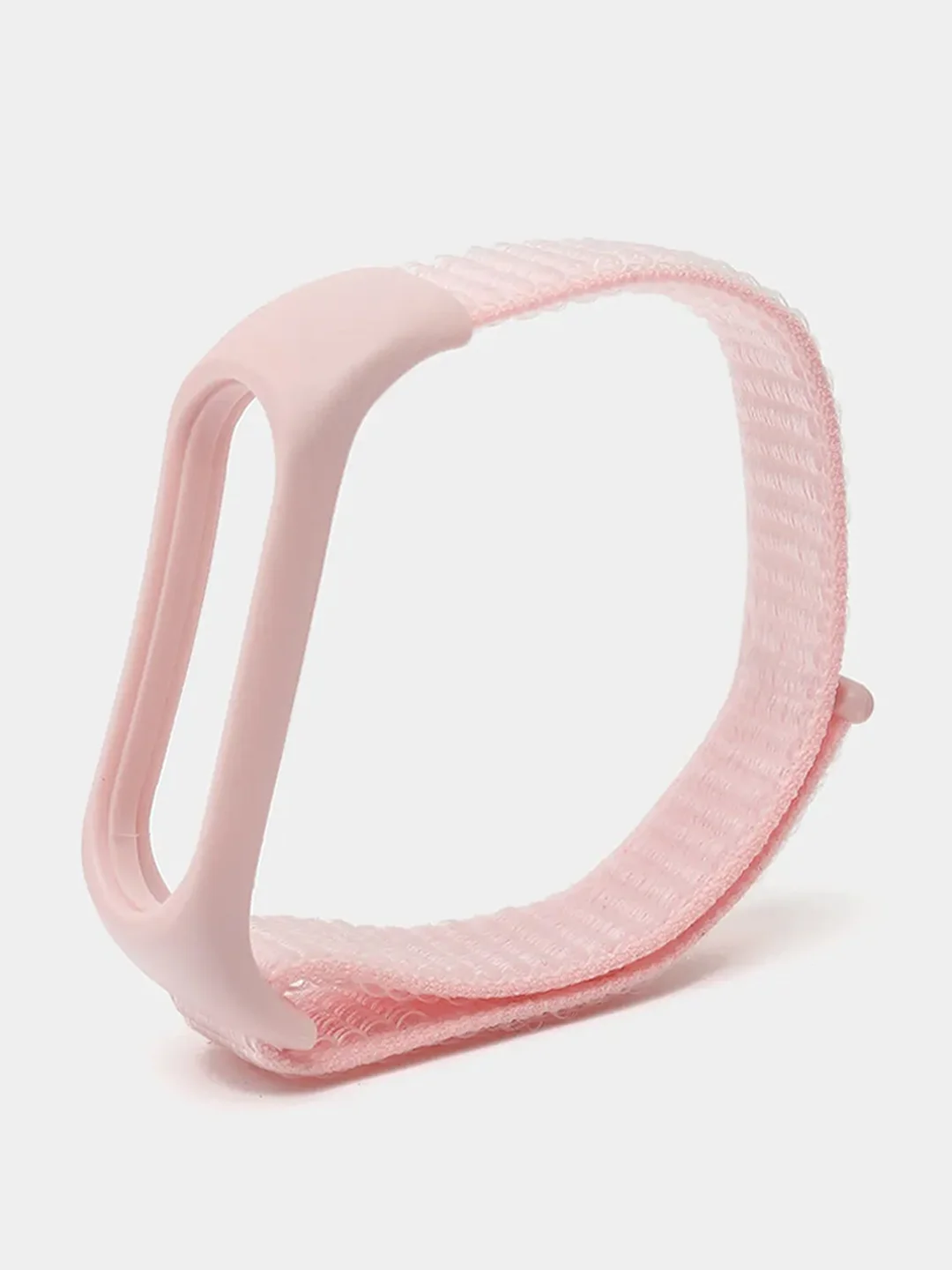 Ледяной ремешок нейлоновый для Xiaomi mi band 4/5/6/7, на липучке, Сяоми ми банд
