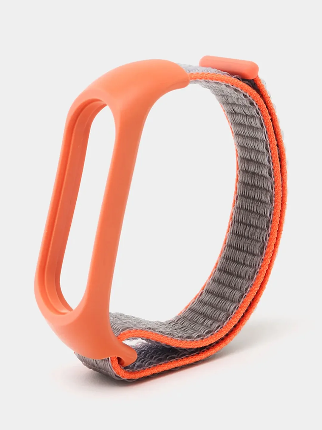 Манго ремешок нейлоновый для Xiaomi mi band 4/5/6/7, на липучке, Сяоми ми банд