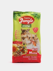 Корм для хомяков Happy Jungle Prestige 8в1 Daily Menu, 500 г Престиж