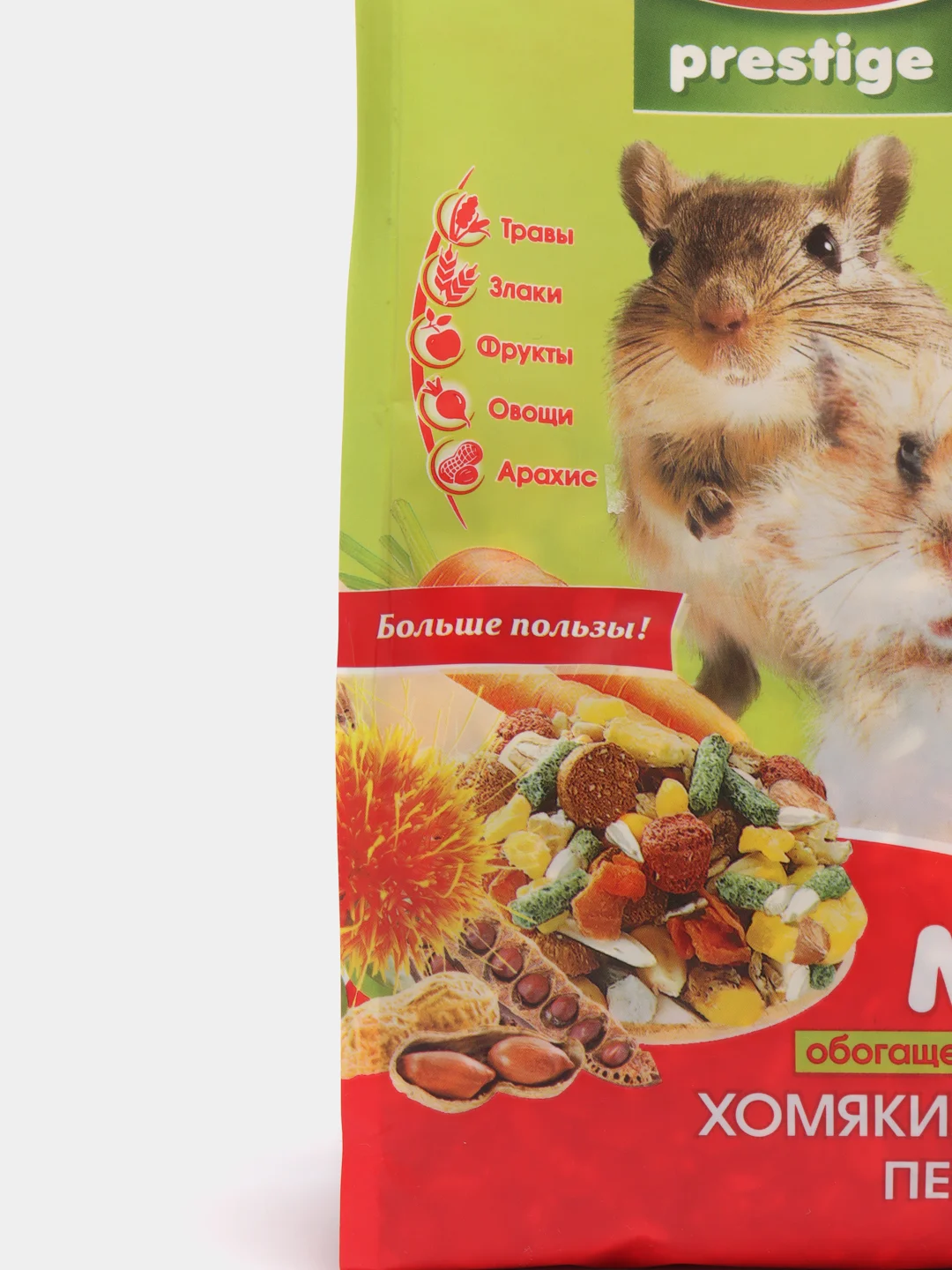 Корм для хомяков Happy Jungle Prestige 8в1 Daily Menu, 500 г Престиж
