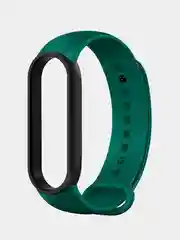 Морской силиконовый ремешок для фитнес-браслетов Xiaomi Mi Band 5 / 6, двухцветный