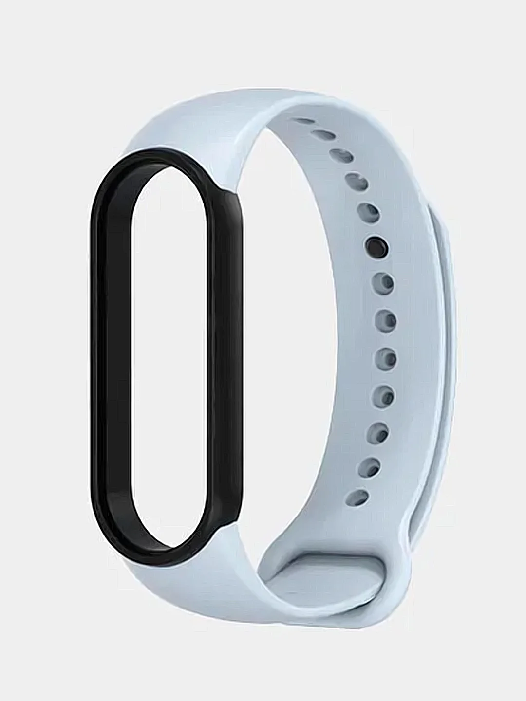 Ледяной силиконовый ремешок для фитнес-браслетов Xiaomi Mi Band 5 / 6, двухцветный