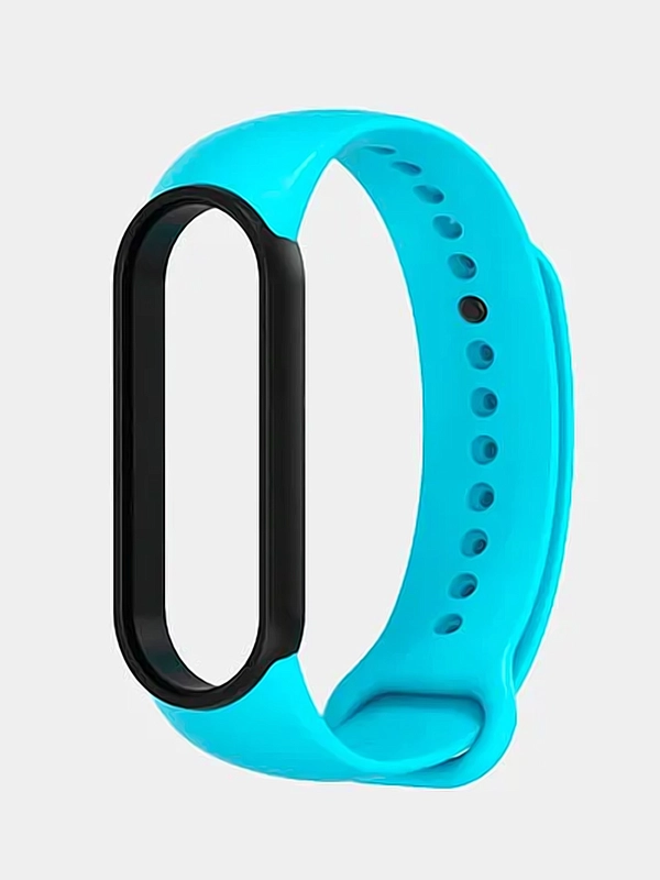 Силиконовый ремешок для фитнес-браслетов Xiaomi Mi Band 5 / 6, двухцветный