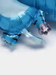 Синий воздушный шар Тигренок
