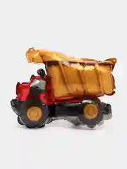 Желтый воздушный шар малый "Машинки"