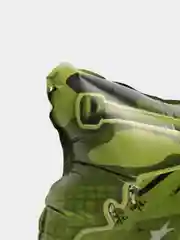Тёмно-зелёный воздушный шар малый "Машинки"