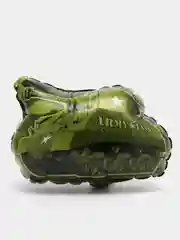 Тёмно-зелёный воздушный шар малый "Машинки"