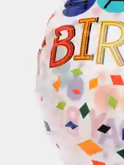 Желтый воздушный шар мячик