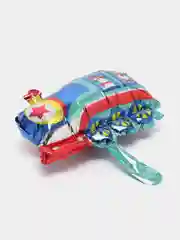 Синий воздушный шар малый "Машинки"