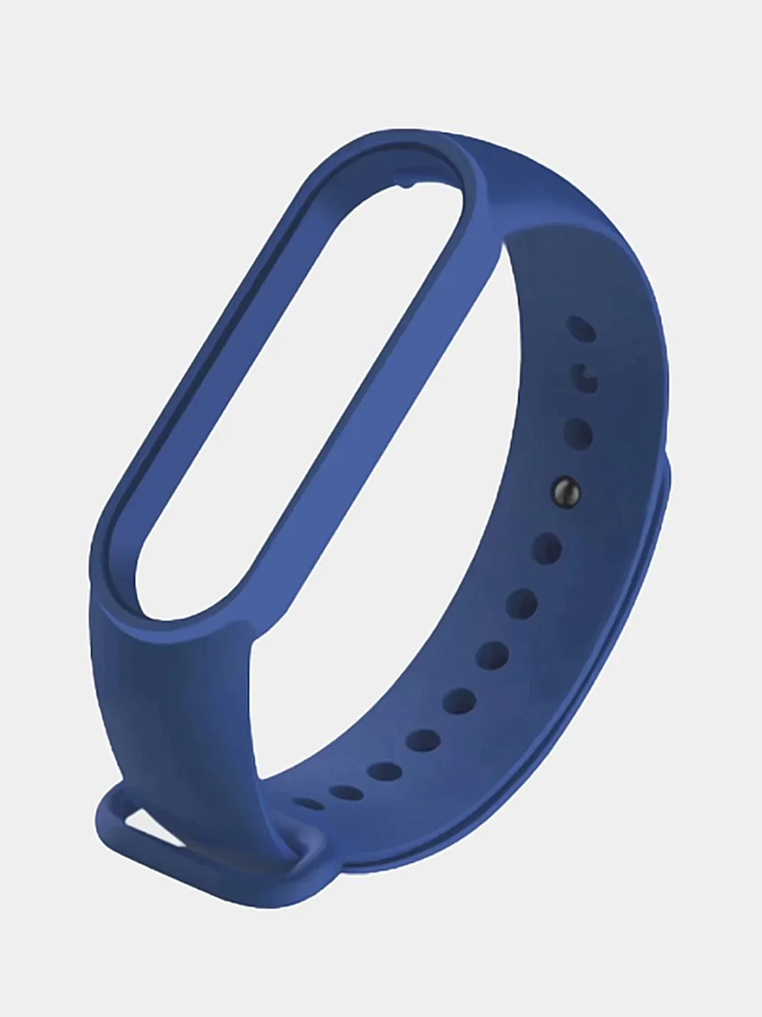Темно-синий силиконовый ремешок для фитнес браслета Xiaomi Mi Band 3, 4