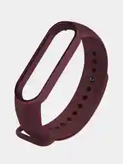 Багровый силиконовый ремешок для фитнес браслета Xiaomi Mi Band 3, 4