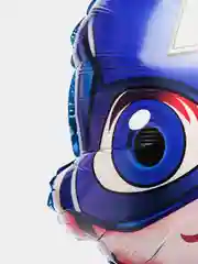 Синий шар 3D Супер герои