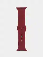 Багровый силиконовый ремешок для Apple Watch 42 / 44 мм