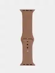 Коричневый силиконовый ремешок для Apple Watch 42 / 44 мм