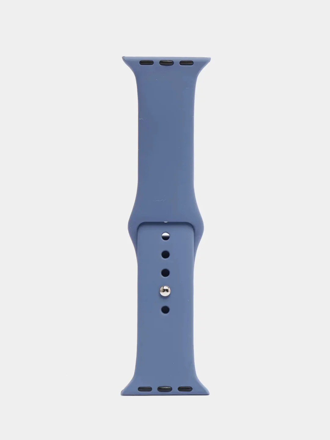 Синий меланж силиконовый ремешок для Apple Watch 42 / 44 мм